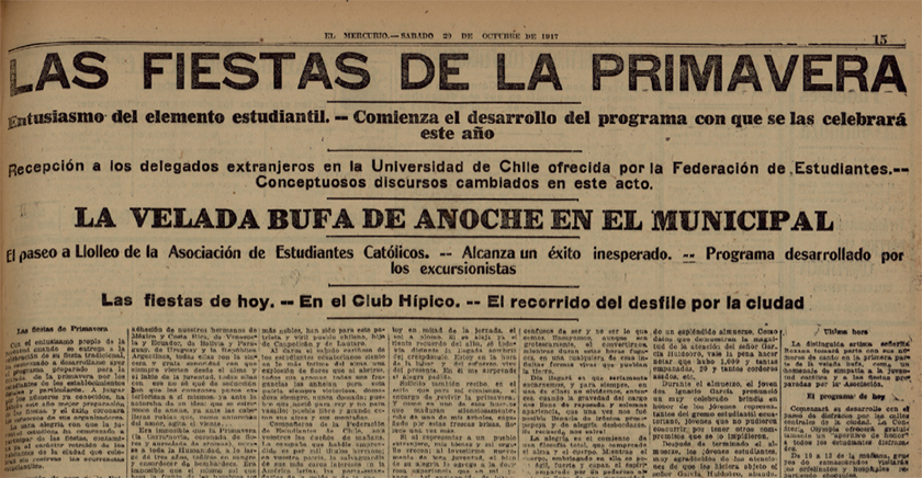 Fiestas de la Primavera: un repaso histórico al tradicional evento del